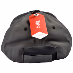 Liverpool FC Mass MVP Baseball Cap Charcoal Black Red