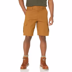 Dickies Men's Cooling Cargo Shorts 11"""" Brown Duck