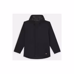 Dickies Waterproof Men's Black Rain Jacket - Black, M