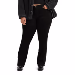 Levi's Women's Size Classic Bootcut Jeans Also Available Soft Black 2 36 Plus