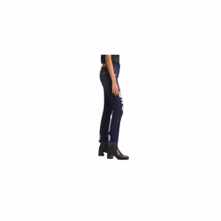 Levi's Women's 724 High Rise Straight Jeans Also Available in Plus  Dark Indigo Destructed  24 Short