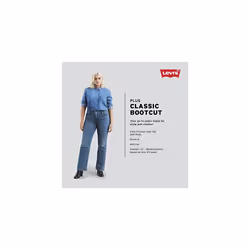 Levi's Women's Size Classic Bootcut Jeans Also Available  Soft Black 2  35 Plus