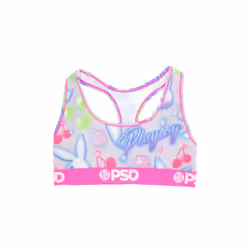 Playboy 874189-large Summer Vibes PSD Sports Bra - Large