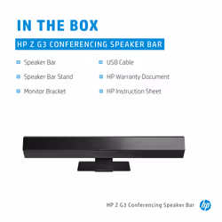 HP Z G3 Conferencing Speaker Bar - Additional view 6