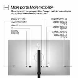 HP Series 7 Pro 27 inch QHD Monitor - 727pq - Additional view 6