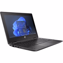 HP Pro x360 Fortis 11 inch G9 Intel® Celeron® N5100 Hybrid (2-in-1) 29.5 cm (11.6") Touchscreen HD 4 GB DDR4-SDRAM 128 GB SSD Wi-Fi 6 (802.11ax) Windows 11 Pro Black