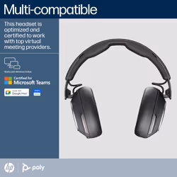 POLY Voyager Surround 80 UC Microsoft Teams Certified USB-C Headset +USB-C/A Adapter - Additional view 6