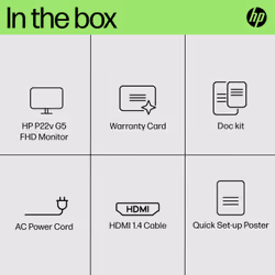 HP P22v G5 FHD Monitor - Additional view 7