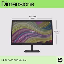 HP P22v G5 FHD Monitor - Additional view 8