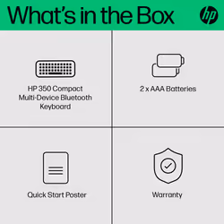 HP 350 Compact Multi-Device Bluetooth Keyboard - Additional view 5