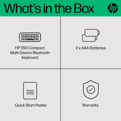 HP 350 Compact Multi-Device Bluetooth Keyboard - Additional view 8