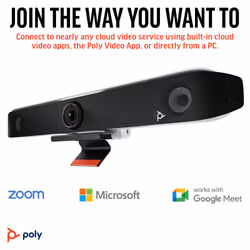 POLY Studio X52 All-In-One Video Bar with TC10 Controller Kit - Additional view 6