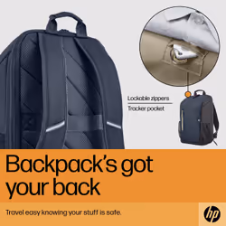 HP Travel 18 Liter 15.6 Blue Night Laptop Backpack - Additional view 8