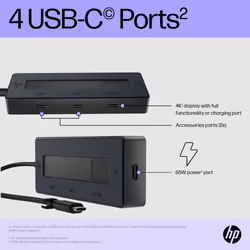 HP 4K USB-C Multiport Hub - Additional view 7