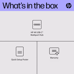 HP 4K USB-C Multiport Hub - Additional view 5