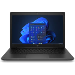 HP ProBook Fortis G9 Intel® Celeron® N4500 Laptop 35.6 cm (14") Full HD 4 GB DDR4-SDRAM 64 GB eMMC Wi-Fi 5 (802.11ac) Windows 11 SE Education Black