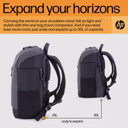 HP Travel 25 Liter 15.6 Iron Grey Laptop Backpack - Additional view 8