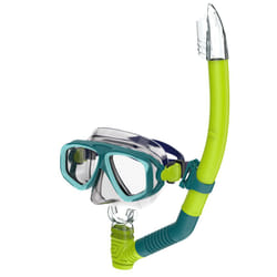 Speedo 87530332150801SZ Adult Adventure Mask and Snorkel Set DEEP Lake
