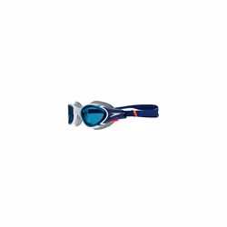 Speedo Unisex-Adult Swim Goggle Biofuse 2.0  Ammonite Blue/White/Red/Blue
