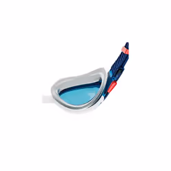 Speedo Unisex-Adult Swim Goggle Biofuse 2.0  Ammonite Blue/White/Red/Blue