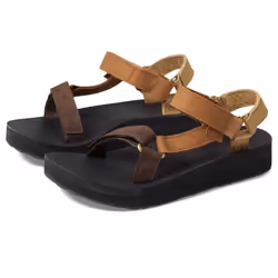 Teva Women's Midform Universal Leather Sandal  Neutral Multi  9