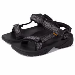 Teva Men's Terra Fi 5 Universal Sandal  Magma Black/Grey  8