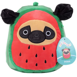 Squishmallows Original 8-Inch Prince The Watermelon Pug - Official Jaz