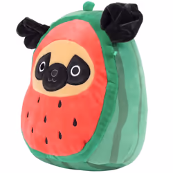 Squishmallows Original 8-Inch Prince The Watermelon Pug - Official Jaz