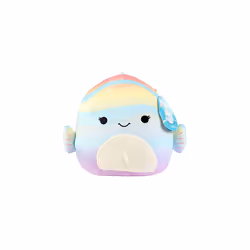 Squishmallows 8 canda The Rainbow Fish - Official Kellytoy Plush - Soft and Squishy Fish Stuffed Animal Toy - great gift for ...