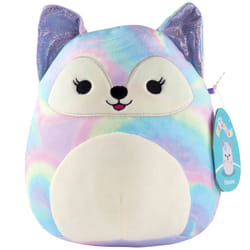 Squishmallows 8-Inch Felexine The Rainbow Fox - Official Jazwares Plus