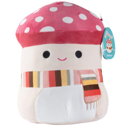 Squishmallows 10 Malcolm The Mushroom with Scarf Plush - Official Kellytoy - cute and Soft Winter Mushroom Stuffed Animal Toy - great gift for Kids