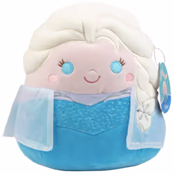 Squishmallows 10 Disney Frozen Elsa Plush - Officially Licensed Kellytoy - cute and Soft Stuffed Animal Toy - gift for Kids