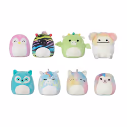 Squishmallow 5 Inch Mini Plush 8 Pack | Fantasy and Wildlife #2