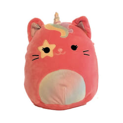 Squishmallows Sienna 5 Inch Hot Pink Caticorn Plush with Yellow Star Over Right Eye and Rainbow Belly and Mane - Stuffed Animal Toy Fantasy