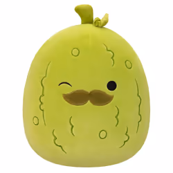 Squishmallows Original 12-Inch Charles Pickle with Mustache - Medium-S