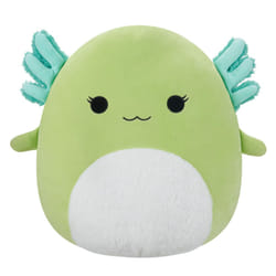 Squishmallows Original 16-Inch Mipsy Green Axolotl with Fuzzy White Be