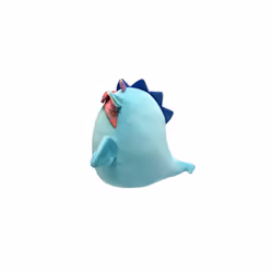 SQCR04125 Dark Teal 7.5" Dragon-Add Tatiana to Your Squad, Ultrasoft Stuffed Animal Toy, Official Kellytoy Plush
