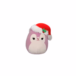 SQUISHMALLOWS 20CM - Christmas - Allina the Squirrel with Santa Hat