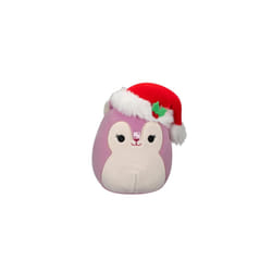 SQUISHMALLOWS 20CM - Christmas - Allina the Squirrel with Santa Hat