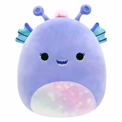 Squishmallows SQCR04580 Roboyo - Purple Water Alien 12""