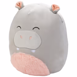 Squishmallows 10 Harrison The Grey Hippo Plush - Official Kellytoy - Collectible Soft Squishy Hippopotamus Stuffed Animal Toy - Add to Your Squad - Gi