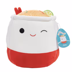 Squishmallows Original 10-Inch Daley The Noodles - Official Jazwares Plush - Collectible Soft & Squishy Food Stuffed Animal T ...