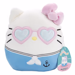 Squishmallows Original 8-Inch Hello Kitty Mermaid - Official Jazwares