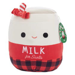 Squishmallows Original 10-Inch Alten The Milk for Santa Claus - Official Jazwares Christmas Plush - Collectible Soft & Squishy Stuffed Anima