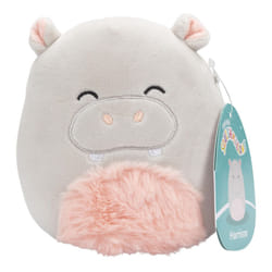 Squishmallows Original 5-Inch Harrison The Hippo - Official Jazwares Mini Plush - Collectible Soft & Squishy Hippo Stuffed Animal Toy - Add to Your Sq
