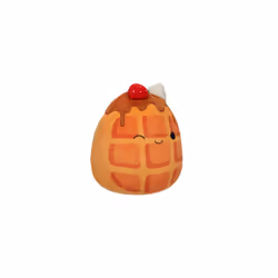 SQCR05376 7.5-Inch-Weaver The Waffle with Strawberries and Whipped Cream, Multicolour