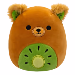 Squishmallows Original 5-Inch Mitchard Kiwi Bear - Official Jazwares Plush