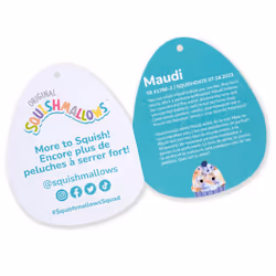 Squishmallows Original 8-Inch Maudi Marbled Blueberry Cupcake with Blue Wrapper - Official Jazwares Plush