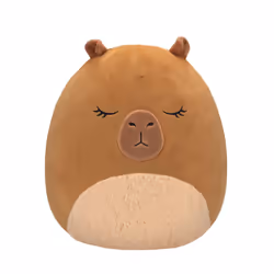 Squishmallows Original 14-Inch Lijjian Brown Capybara - Official Jazwares Large Plush