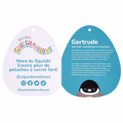 Squishmallows Original 16-Inch Gertrude Grey and Black Canada Goose - Official Jazwares Large Plush